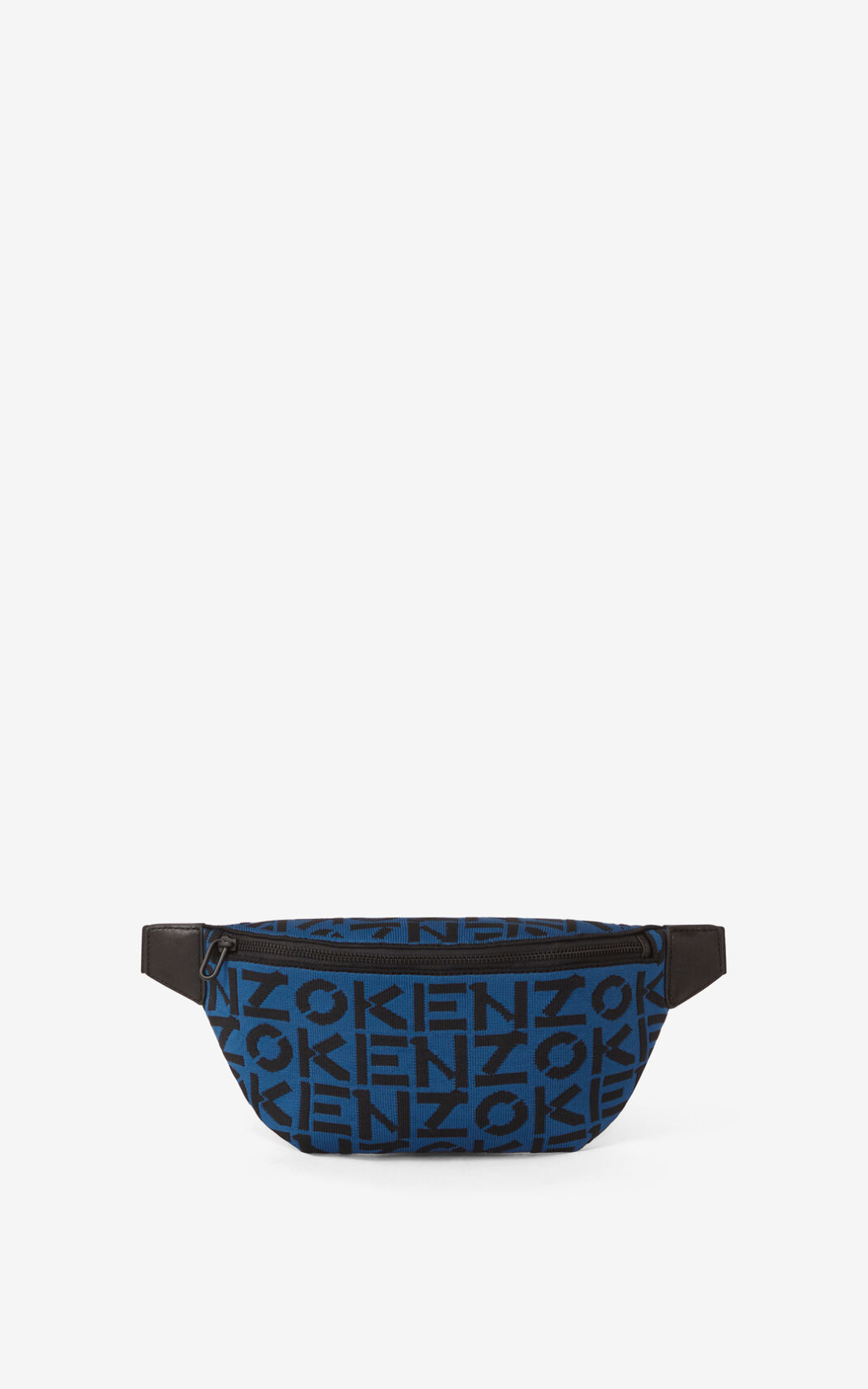 Sac Banane Kenzo Homme Skuba monogrammed Bleu Foncé HOEYT-3478